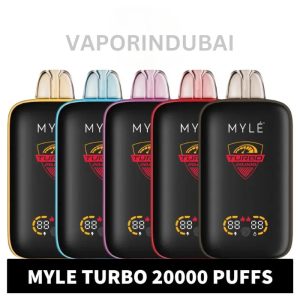 BUY MYLE TURBO 20000 DISPOSABLE VAPE IN DUBAI